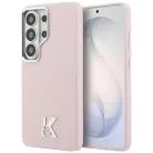 Samsung Galaxy S26 Ultra Karl Lagerfeld K Metal Logo MagSafe tok rózsaszín