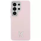 Samsung Galaxy S26 Ultra Karl Lagerfeld K Metal Logo MagSafe tok rózsaszín