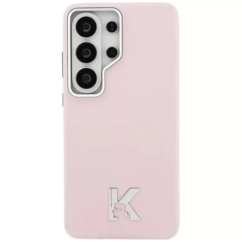 Samsung Galaxy S26 Ultra Karl Lagerfeld K Metal Logo MagSafe tok rózsaszín