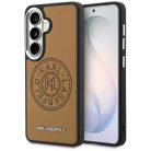 Samsung Galaxy S26 Karl Lagerfeld Perforált KL MagSafe barna tok