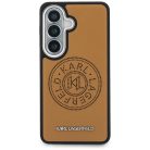 Samsung Galaxy S26 Karl Lagerfeld Perforált KL MagSafe barna tok