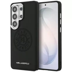   Samsung Galaxy S26 Ultra Karl Lagerfeld Perforált KL MagSafe tok fekete