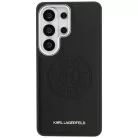 Samsung Galaxy S26 Ultra Karl Lagerfeld Perforált KL MagSafe tok fekete