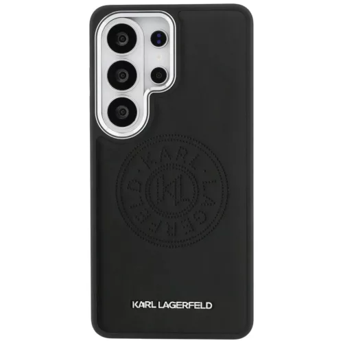 Samsung Galaxy S26 Ultra Karl Lagerfeld Perforált KL MagSafe tok fekete
