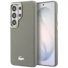 Samsung Galaxy S26 Ultra Lacoste Champs Elysees Gold Logo MagSafe tok taupe