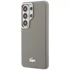 Samsung Galaxy S26 Ultra Lacoste Champs Elysees Gold Logo MagSafe tok taupe