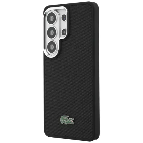 Samsung Galaxy S26 Ultra tok Lacoste Full Wrap Petit Pique MagSafe fekete tok