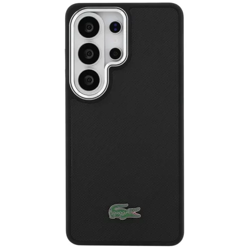 Samsung Galaxy S26 Ultra tok Lacoste Full Wrap Petit Pique MagSafe fekete tok