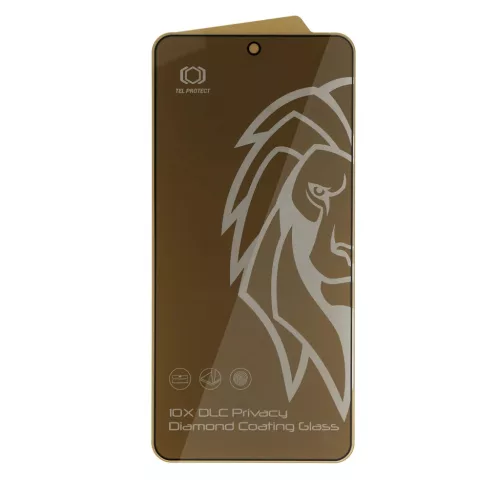 Samsung Galaxy S26 Plus Edzett üveg Tel Protect 10X Privacy DLC Diamond Coating (ujjlenyomat-feloldással) üvegfólia