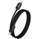 USB-C to USB-C Kábel Hoco U146, 60W, 1.2m, Fekete