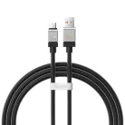 Baseus CoolPlay USB-A to USB-C kábel, 100W, 5A, 1m, fekete