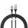 Baseus CoolPlay USB-A to USB-C kábel, 100W, 5A, 1m, fekete