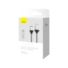 Baseus CoolPlay USB-A to USB-C kábel, 100W, 5A, 1m, fekete