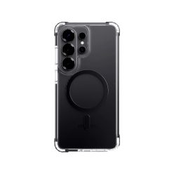   Samsung Galaxy S26 Átlátszó-Fekete Rock Crystal Clear mágneses szériás tok