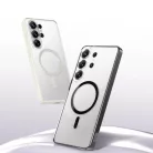 Samsung Galaxy S26 Ultra Fekete Rock Crystal Armor sorozat mágneses tok