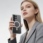 Samsung Galaxy S26 Átlátszó Rock Crystal Átlátszó Sorozat Mágneses tok