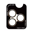 iPhone 17 Pro/17 Pro Max Rock Edzett üveg Pure Series kamera lencsevédő (3 darabos) narancs üvegfólia