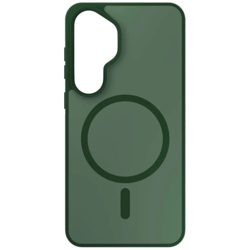 Samsung Galaxy S26 Etui 3MK Smoke MagCase tok zöld
