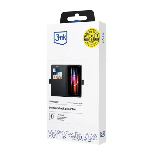 3mk Wallet Case Google Pixel 10a tok - Fekete