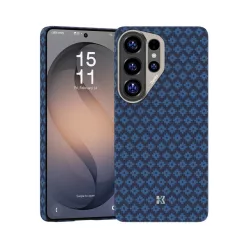   Samsung Galaxy S26 Ultra kék Benks Mágneses Páncél Légpáncél Rácsos Kevlar Tok Fém Keret 600D (A050) tok