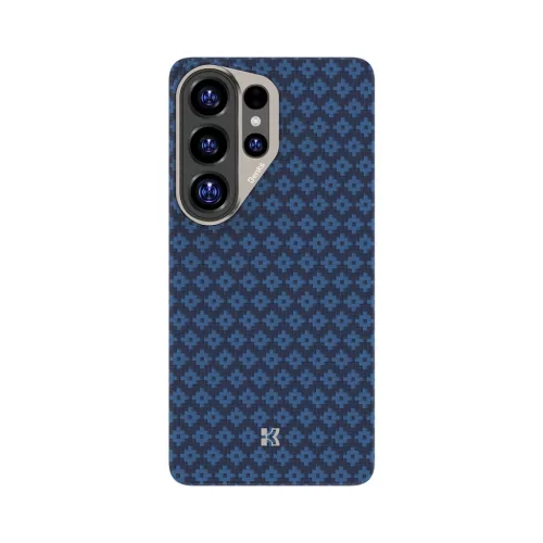Samsung Galaxy S26 Ultra kék Benks Mágneses Páncél Légpáncél Rácsos Kevlar Tok Fém Keret 600D (A050) tok