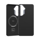 Samsung Galaxy S26 fekete Benks Magnetic Armor Pro Kevlar Fémkeretes tok 600D (G048)