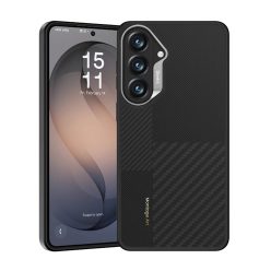   Samsung Galaxy S26 fekete Benks Montage Mágneses Armor Pro Kevlar tok Fém keret 600D+1500D (L048)