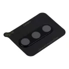 5D Teljes Ragasztós Kamera Edzett Üveg - Samsung Galaxy A17 4G / A17 5G Fekete, üvegfólia