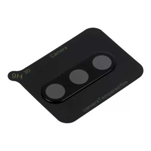 5D Teljes Ragasztós Kamera Edzett Üveg - Samsung Galaxy A17 4G / A17 5G Fekete, üvegfólia