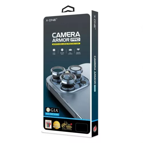 X-ONE Sapphire Camera Armor Pro - for iPhone 17 Pro - silver