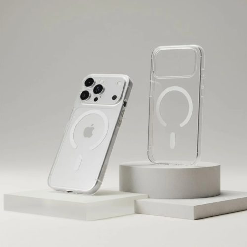 iPhone 17 Pro Max Forcell F-Protect Clear Hybrid Premium tok átlátszó