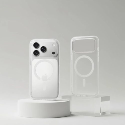 iPhone 17 Pro Max Forcell F-Protect Clear Hybrid Premium tok átlátszó