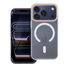 iPhone 17 Pro Max Go Narancs átlátszó tok kompatibilis MagSafe-fel