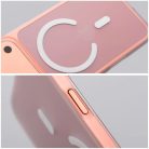 iPhone 17 Pro Max Go Narancs átlátszó tok kompatibilis MagSafe-fel