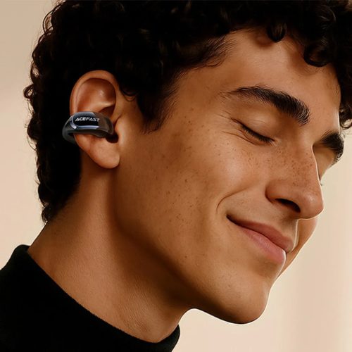 Acefast - Vezeték nélküli fülhallgató Aceclip Pro (FA006) - OWS Stereo, BT 5.4, Duálmikrofonos zajszűrés, 400mAh, IP55, Type-C - Arany