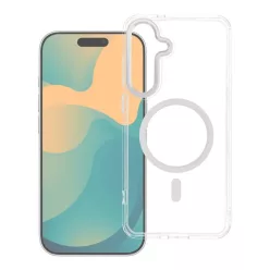   Samsung Galaxy A57 keret átlátszó hibrid mágneses tok átlátszó