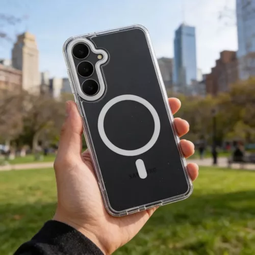 Samsung Galaxy S26 Ultra átlátszó tok