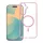 Samsung Galaxy S26 Ultra tok FRAME CLEAR HYBRID MAG COVER kompatibilis MagSafe-fel púderrózsaszín