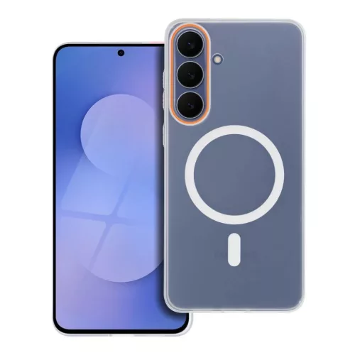Xiaomi Redmi Note 15 5G tok, MagSafe kompatibilis tok átlátszó kozmikus narancs színben