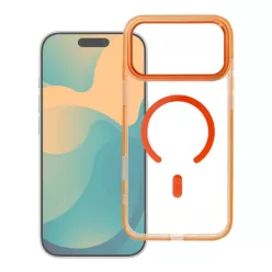   iPhone 17 Pro tok FRAME CLEAR HYBRID MAG COVER hermes narancs