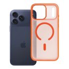 iPhone 17 Pro Max Flexline Mag tok kompatibilis MagSafe-el narancs