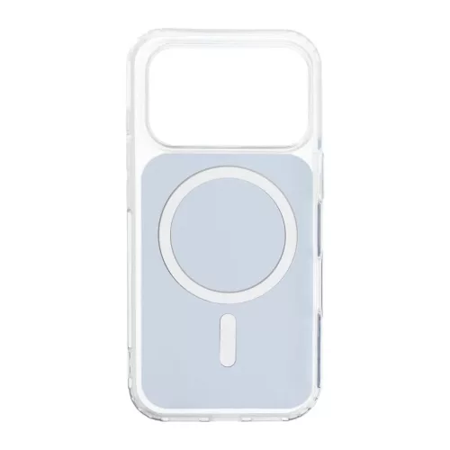 Samsung Galaxy S26 Ultra tok Átlátszó Fusion Mag tok kompatibilis MagSafe tengerészkék