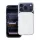 Samsung Galaxy A57 tok Clear Fusion Mag borító kompatibilis MagSafe fehér tok
