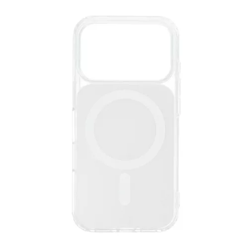 Samsung Galaxy A57 tok Clear Fusion Mag borító kompatibilis MagSafe fehér tok