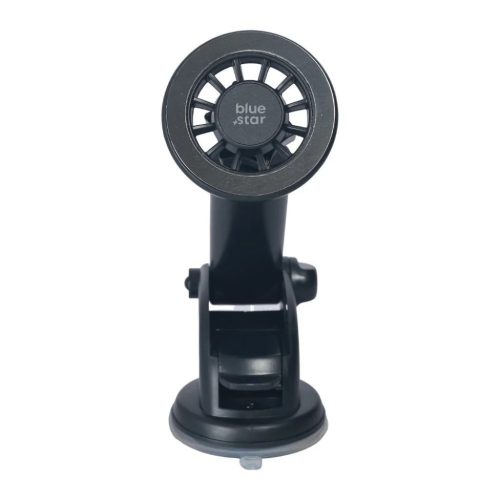 Blue Star hosszú karos autós telefontartó szélvédőre (18 - 23cm) kompatibilis MagSafe fekete