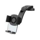 Autós telefontartó BLUE STAR Long Neck Crystal fekete