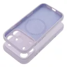 Forcell F-Protect Gumi Prémium MagSafe-kompatibilis mályva tok Samsung S26 Ultra készülékhez tok