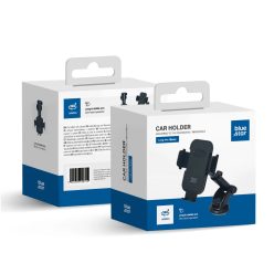   BLUE STAR Slide Mount Clasic (18-23 cm) autós tartó szélvédőre fekete