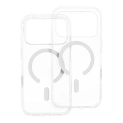   Tok Samsung S26 készülékhez Forcell F-Protect átlátszó hibrid prémium, MagSafe-kompatibilis tok