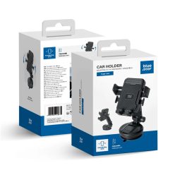   BLUE STAR Tough Lock autós telefontartó szélvédőre fekete